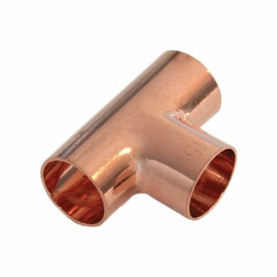 Copper Tee Equal Picture of Copper Tee