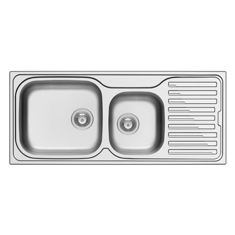 Picture of 1 & 1/2 Bowl Drop In Sink 1160 x 500