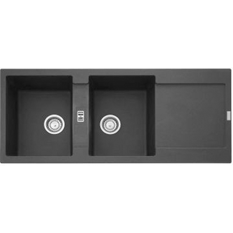 Picture of Maris Inset Double End Bowl Sink 1160 x 500