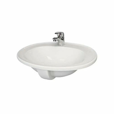 Show details for Lecico Sarah 53 cm Vanity Basin Picture of Lecico Sarah 53 cm Vanity Basin