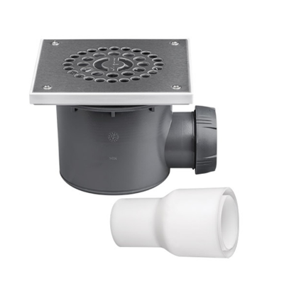 Show details for Wirquin Tourbillion Square D90 Shower Trap Picture of Wirquin Tourbillion Square D90 Shower Trap