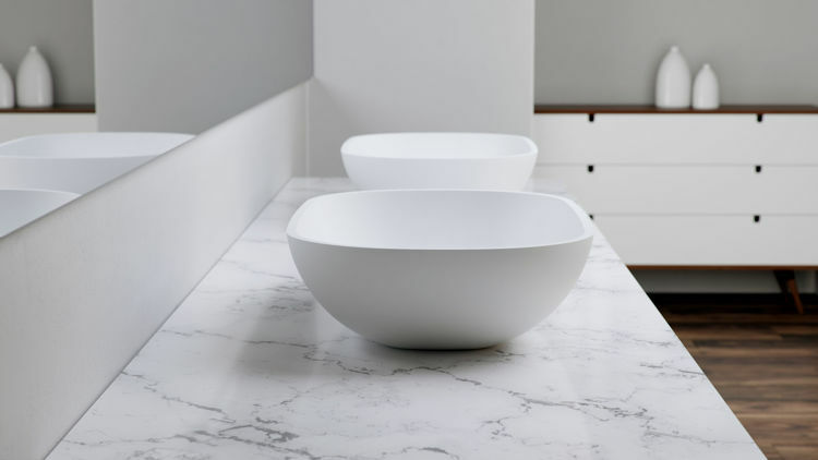 Picture of Dadoquartz Amsterdam Countertop Basin 550 x 350 x 125
