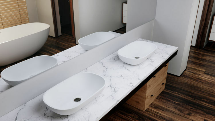 Picture of Dadoquartz Amsterdam Countertop Basin 550 x 350 x 125