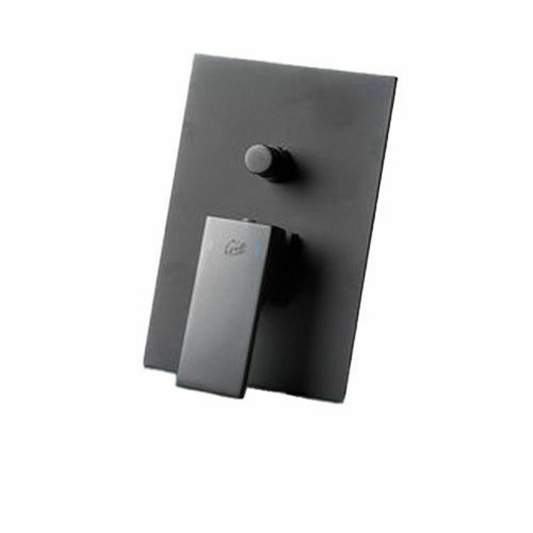 Picture of Matt Black Malta Concld Diverter Mixer Square