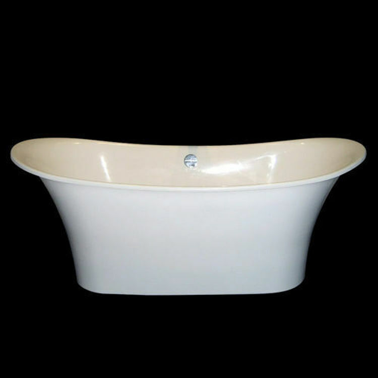 Picture of Victoria + Albert Toulouse Freestanding Oval Bath 1815 x 800