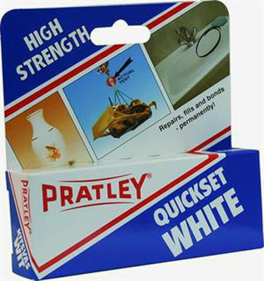 Show details for Pratley Quickset Glue White Picture of Pratley Quickset Glue White