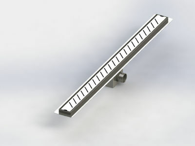 Show details for Expand a Drain Stainless Steel Shower Channel 1185 mm Picture of Expand a Drain Stainless Steel Shower Channel 1185 mm