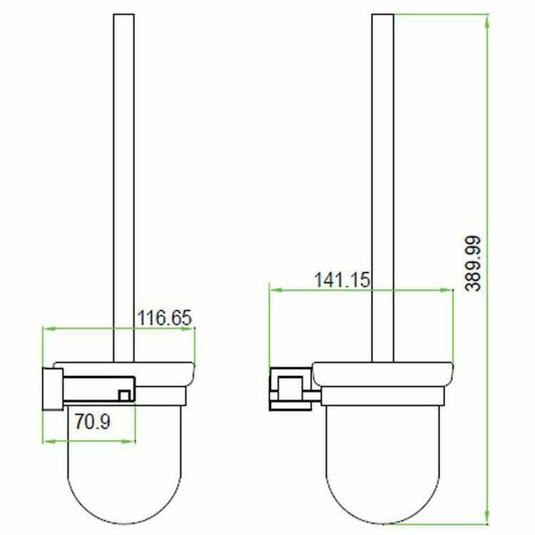 Picture of Malta Toilet Brush Holder