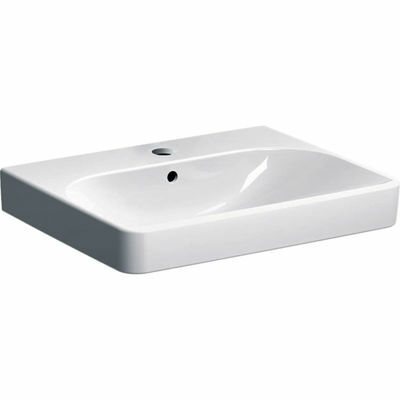 Show details for Smyle Square Wash Basin 600 x 480 1 Tap Hole Picture of Smyle Square Wash Basin 600 x 480 1 Tap Hole
