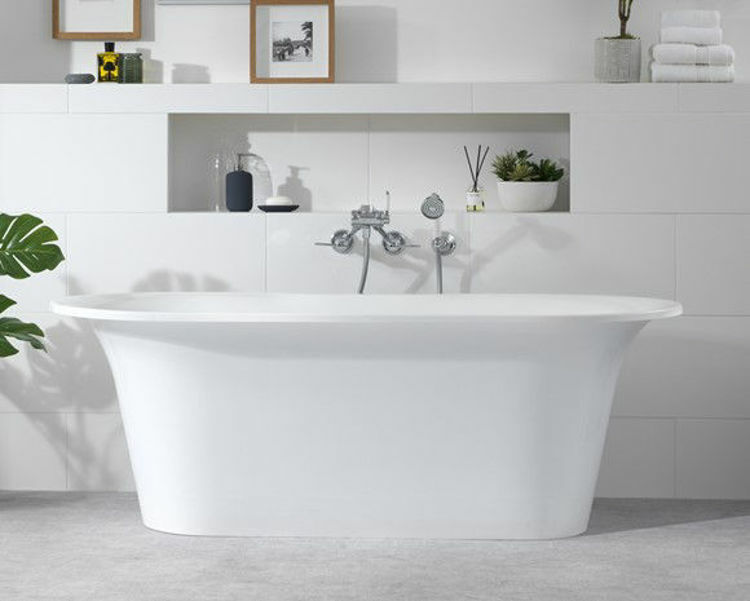 Picture of Victoria + Albert Monaco Freestanding Oval Bath 1740 x 800