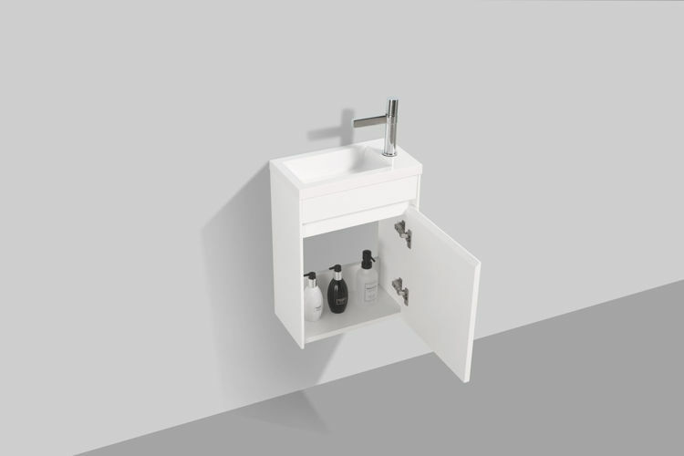 Picture of ENZO SINGLE DOOR & BASIN 400 COMBO