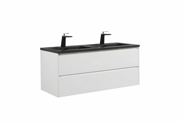 Picture of ENZO DOUBLE DRAWER & BASIN 1200 COMBO black