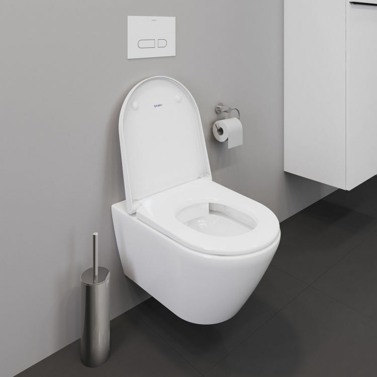 Picture of D-Neo Wall-mounted toilet White High Gloss 540 mm 257709