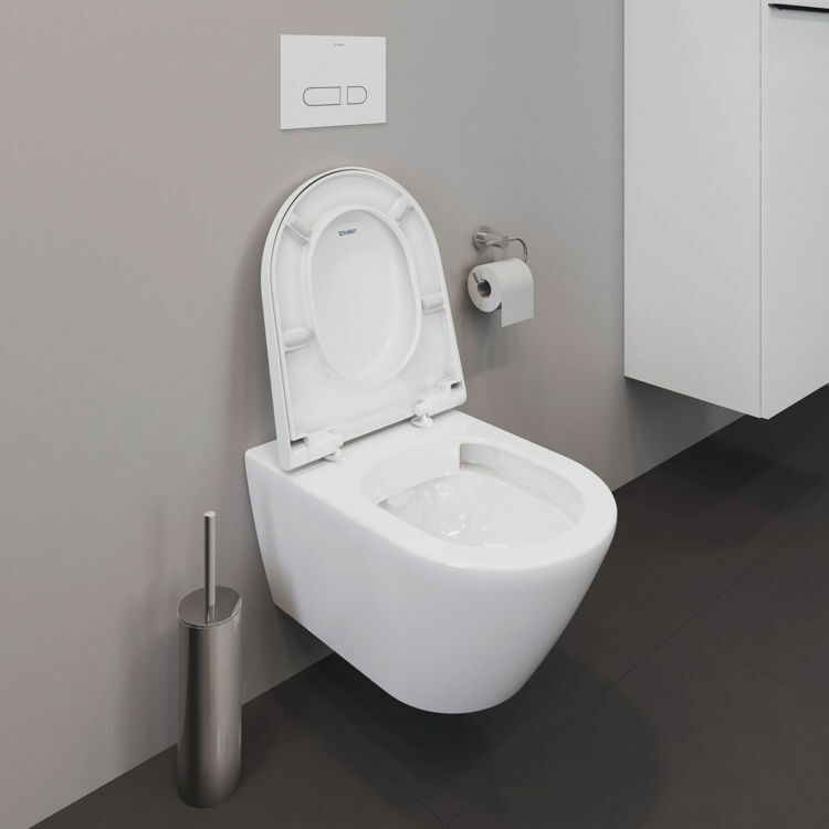 Picture of D-Neo Wall-mounted toilet White High Gloss 540 mm 257709