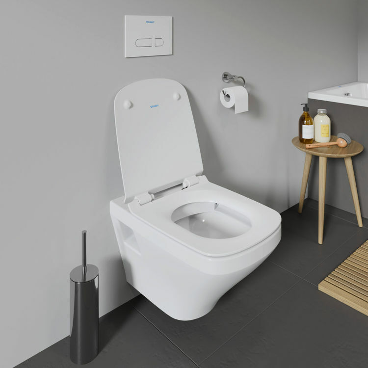 Picture of DuraStyle Wall-mounted toilet White High Gloss 540 mm 253809