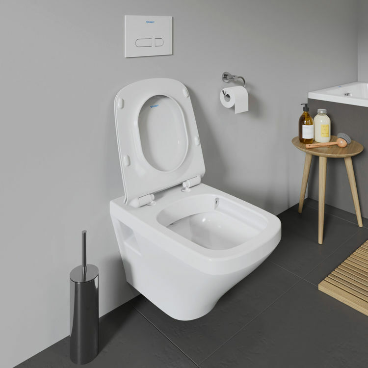 Picture of DuraStyle Wall-mounted toilet White High Gloss 540 mm 253809