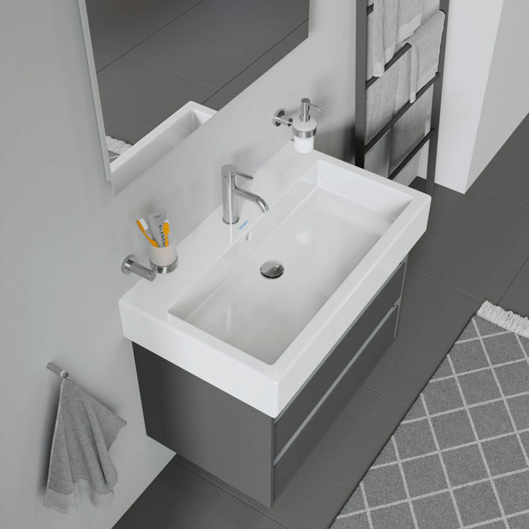 Picture of Vero Washbasin White High Gloss 800 mm
