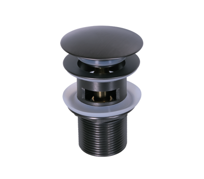 Show details for Blutide Basin Waste Pop Up Slotted (Gun Metal) Picture of Blutide Basin Waste Pop Up Slotted (Gun Metal)