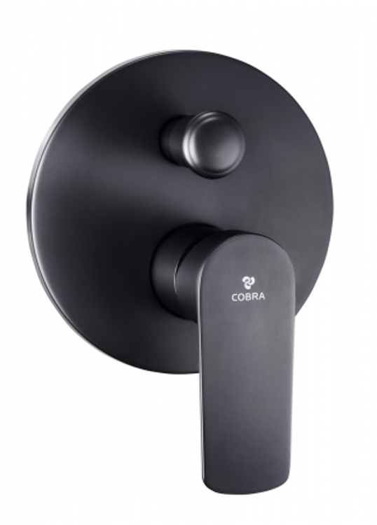 Picture of Cobra Seine Concealed Diverter Shower or Bath Mixer (Matt Black)