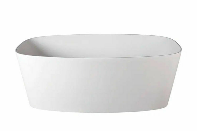 Picture of AVA FREE STAND BATH 1500 X 780 X 540 POLISHED WHT (NOF)