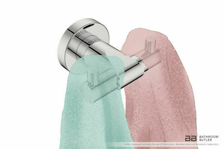 Picture of Bathroom Butler 8211 Double Robe Hook Polished