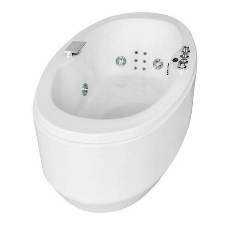 Picture of Cloud Oval Deluxe Built-In Jet Bath