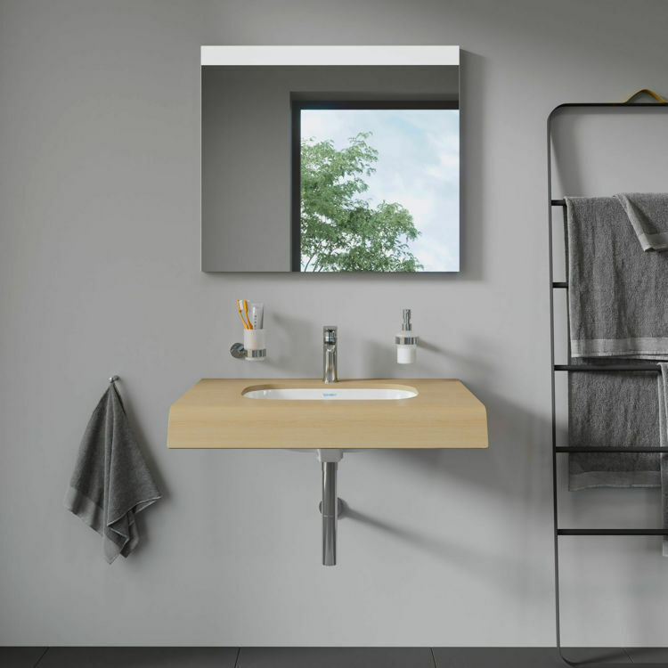 Picture of D-Code Built-in basin White High Gloss 495 mm