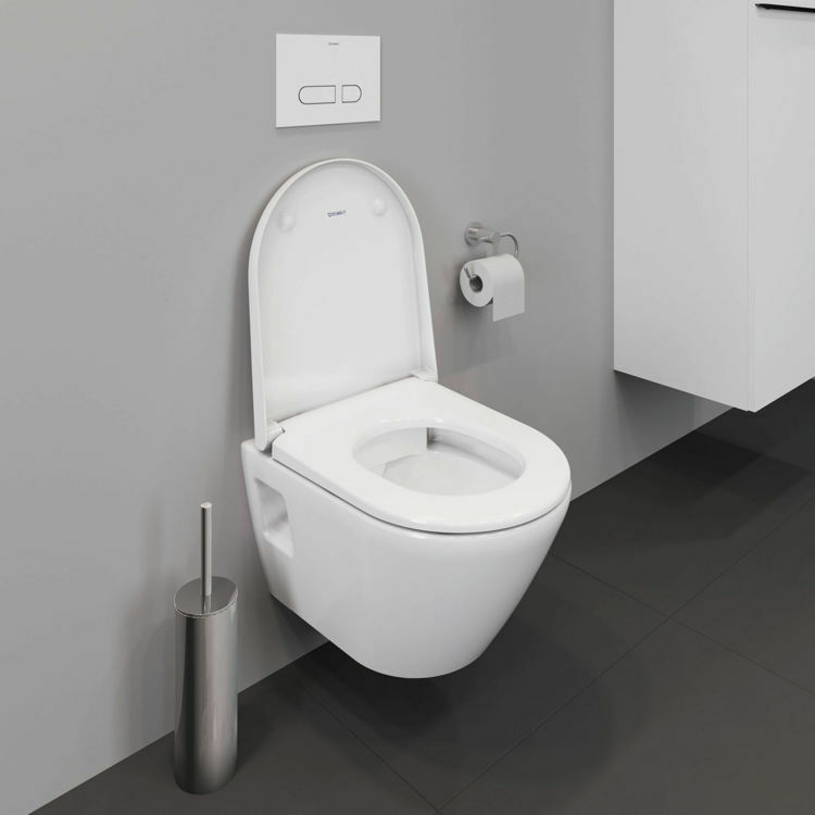 Picture of D-Neo Wall-mounted toilet Compact White High Gloss 480 mm