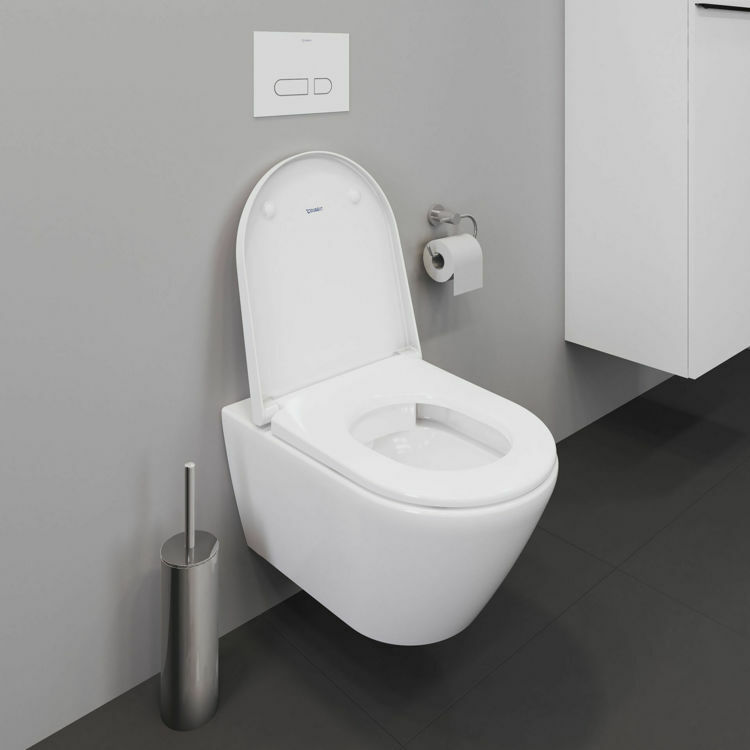Picture of D-Neo Wall-mounted toilet White High Gloss 540 mm 257709