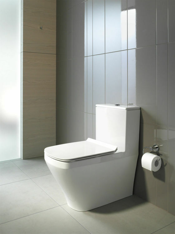Picture of DuraStyle Toilet close-coupled White High Gloss 630 mm
