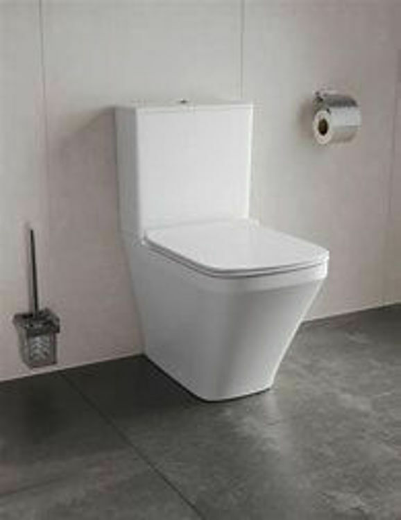 Picture of DuraStyle Toilet close-coupled White High Gloss 630 mm