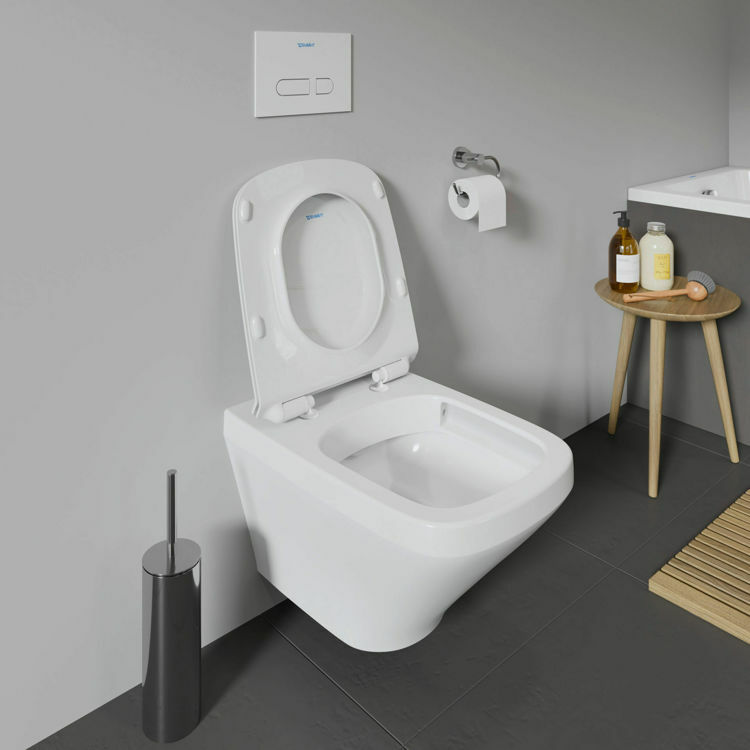 Picture of DuraStyle Wall-mounted toilet White High Gloss 540 mm 255109