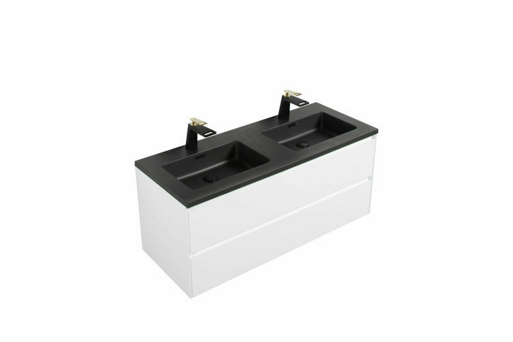 Picture of ENZO DOUBLE DRAWER & BASIN 1200 COMBO black
