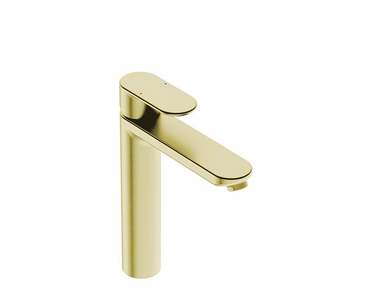 Picture of Liquid Red Solace Basin Mixer 210 mm (Champagne Gold)