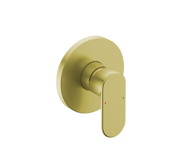 Picture of Liquid Red Solace Concealed Shower Mixer (Champagne Gold)