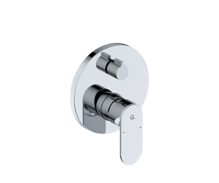 Picture of Liquid Red Solace Concealed Shower Mixer with Diverter