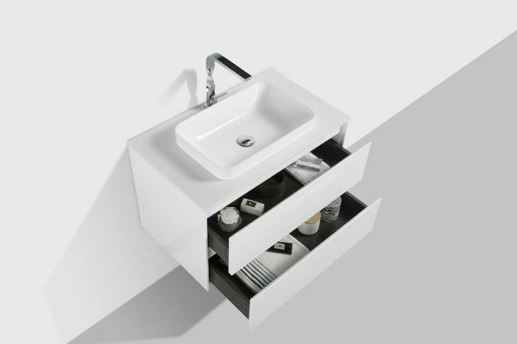 Picture of MADRID DOUBLE DRAWER VANITY COMBO 800 MM