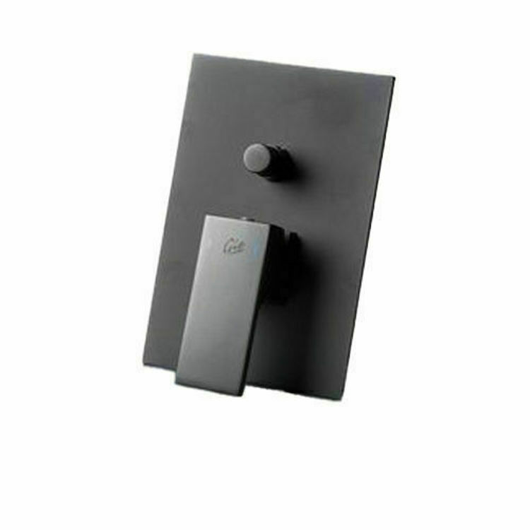 Picture of Matt Black Malta Concld Diverter Mixer Square