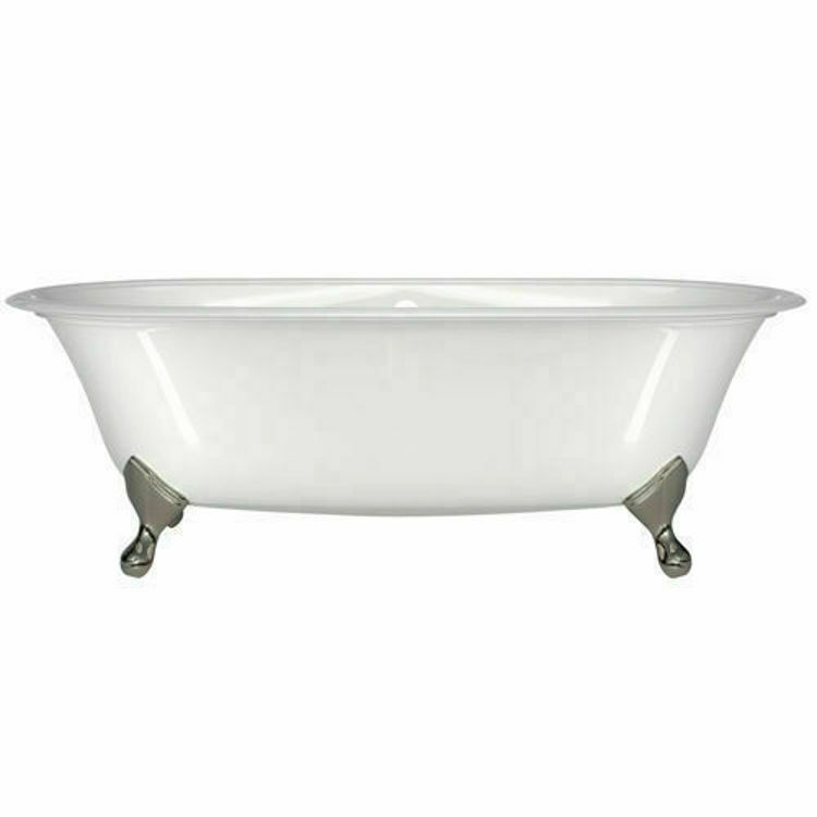 Picture of Victoria + Albert Radford F/Stand Oval Bath W/ Q-Castfeet 1904 x 902