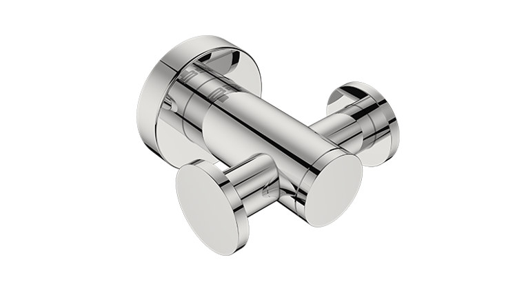 Picture of Bathroom Butler 4611 Double Robe Hook Polished