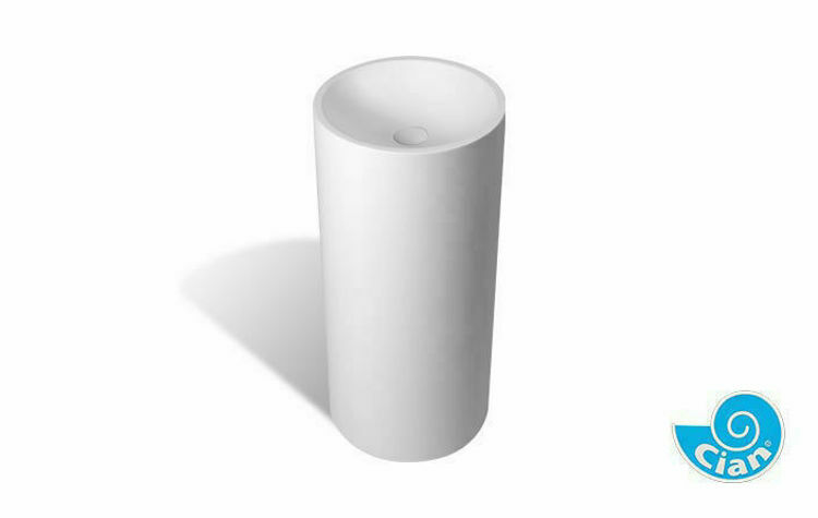 Picture of Boutique Baths Tube Pillar Basin 875 x 390