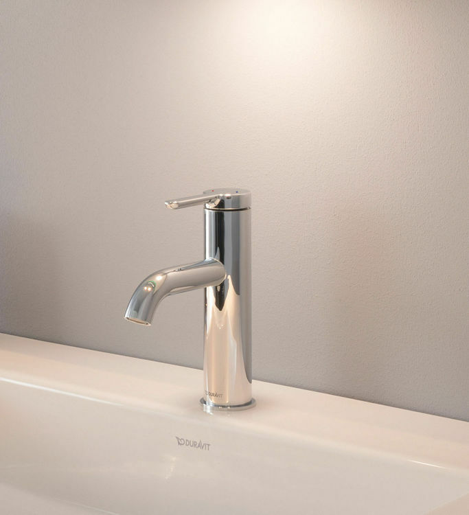 Picture of C.1 Single lever basin mixer M Chrome High Gloss