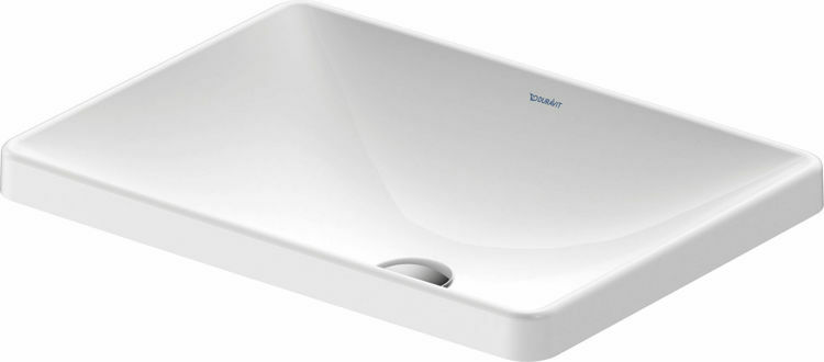 Picture of D-Neo Built-in basin White High Gloss 600 mm