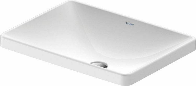 Picture of D-Neo Built-in basin White High Gloss 600 mm