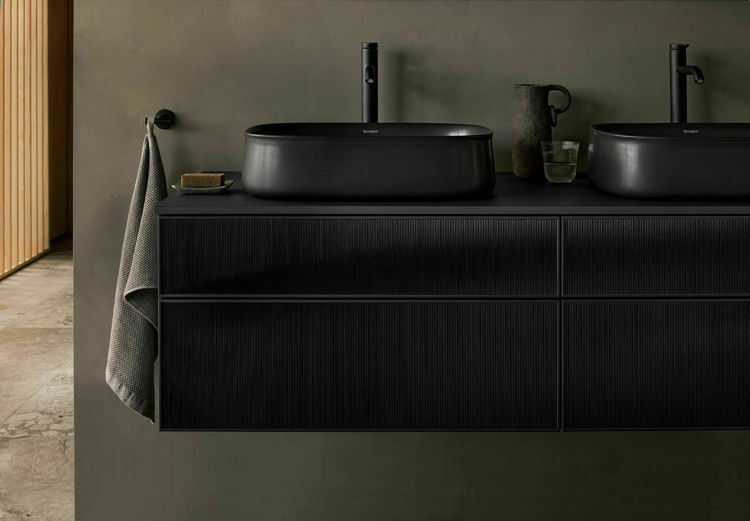 Picture of Duravit Zencha Countertop Basin 550 x 390 (Anthracite)