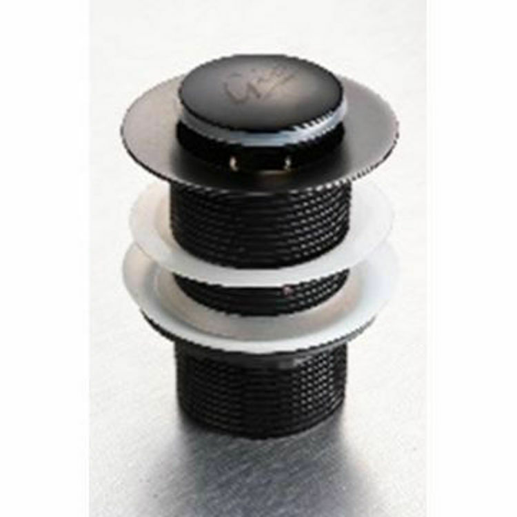 Picture of Gio Matt Black Long Pop Up Basin Waste 32 x 110 mm (Slotted)