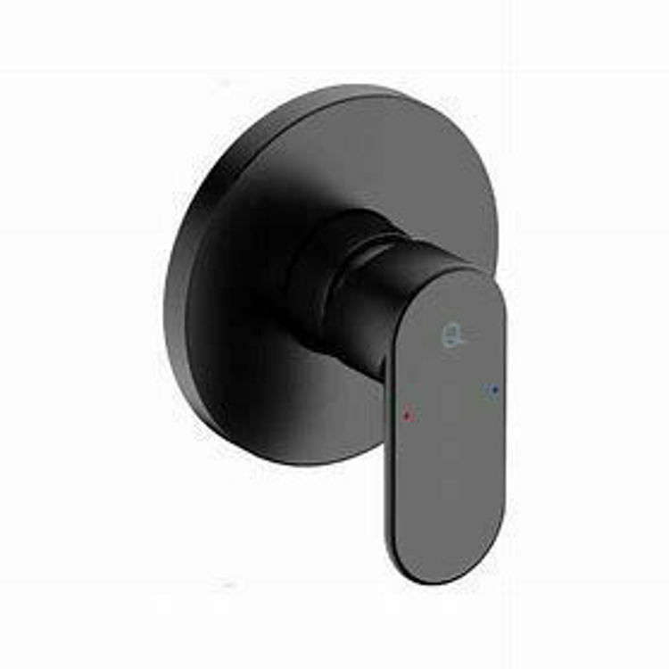 Picture of Liquid Red Solace Concealed Shower Mixer (Matt Black)