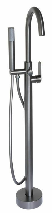 Picture of SATIN FREE STAND BATH MIXER GUNMETAL