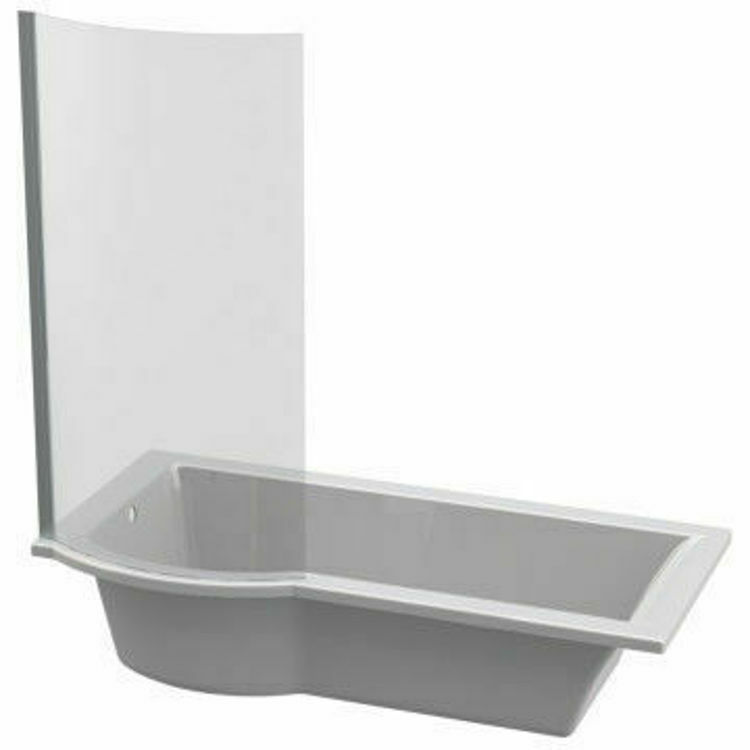 Picture of Tokyo Built-In Shower Bath with Shower Screen (Right Hand)