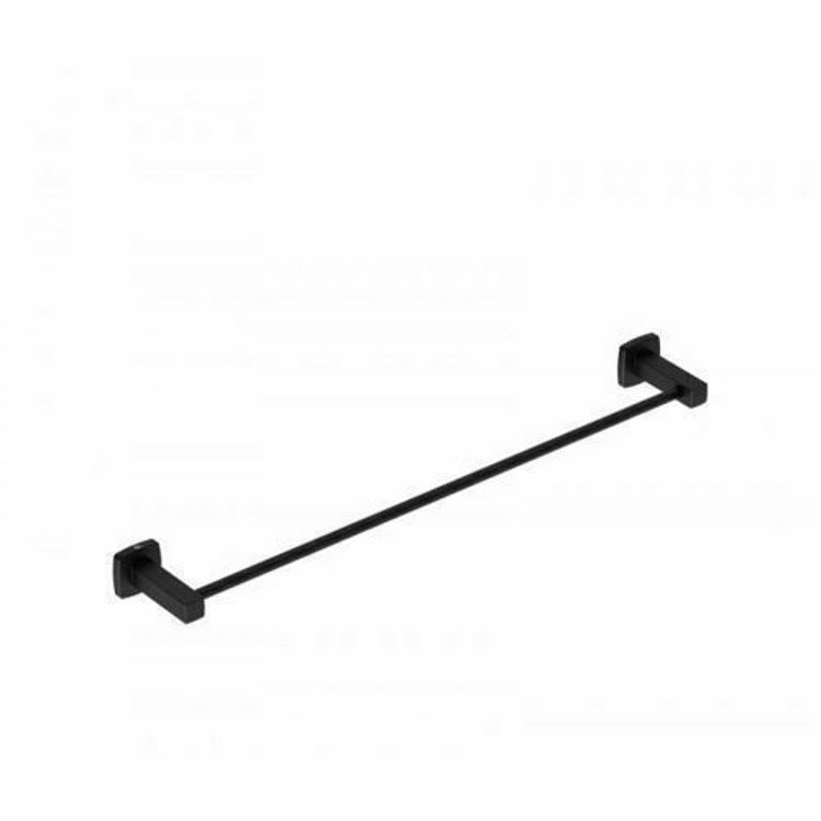 Picture of Liquid Red Integrity Single Towel Rail 650 mm Blk